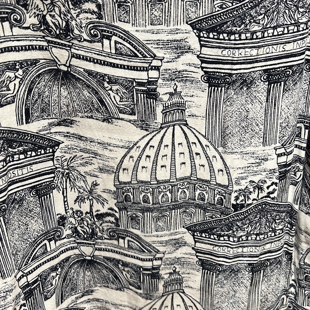 Printed Mini Shift Dress - image 4